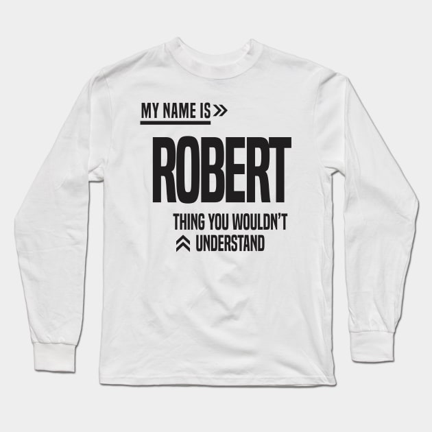 Robert Long Sleeve T-Shirt by C_ceconello